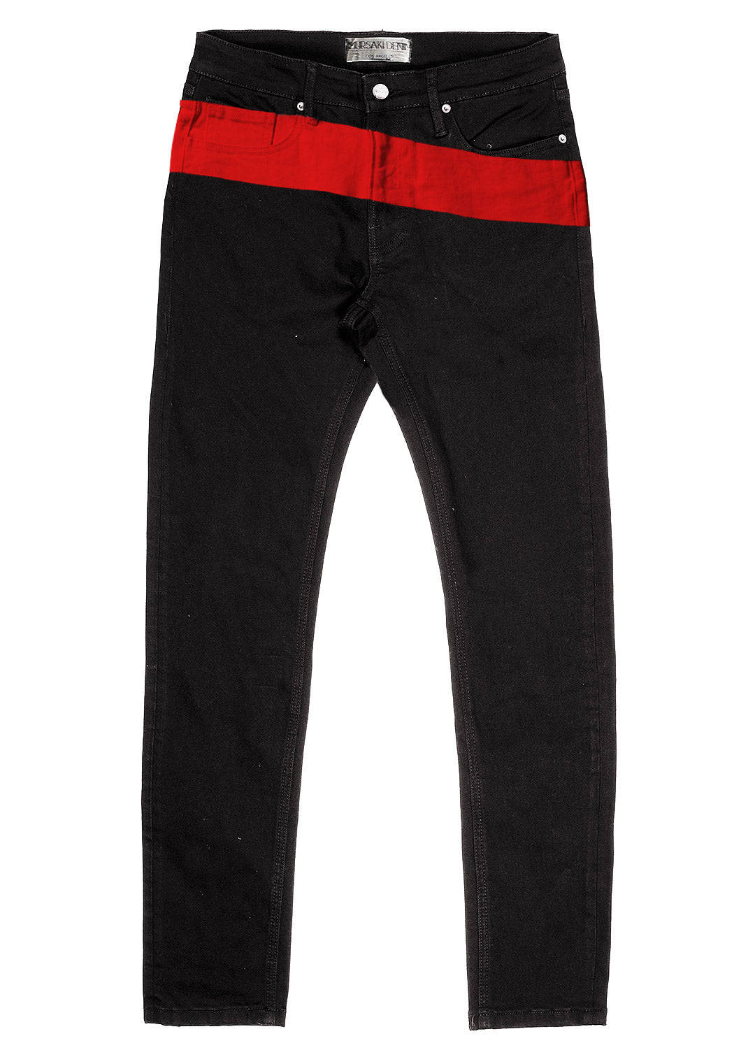 Mursaki OG Stripe Jean - Black/Color - Mursaki