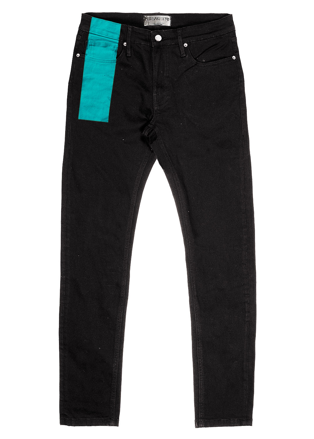 Mursaki V2 Stripe Jean - Black/Color - Mursaki