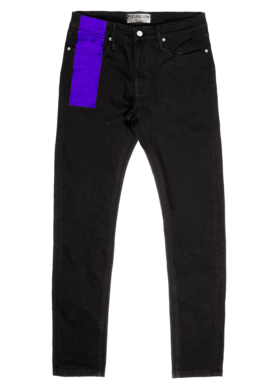 Mursaki V2 Stripe Jean - Black/Color - Mursaki