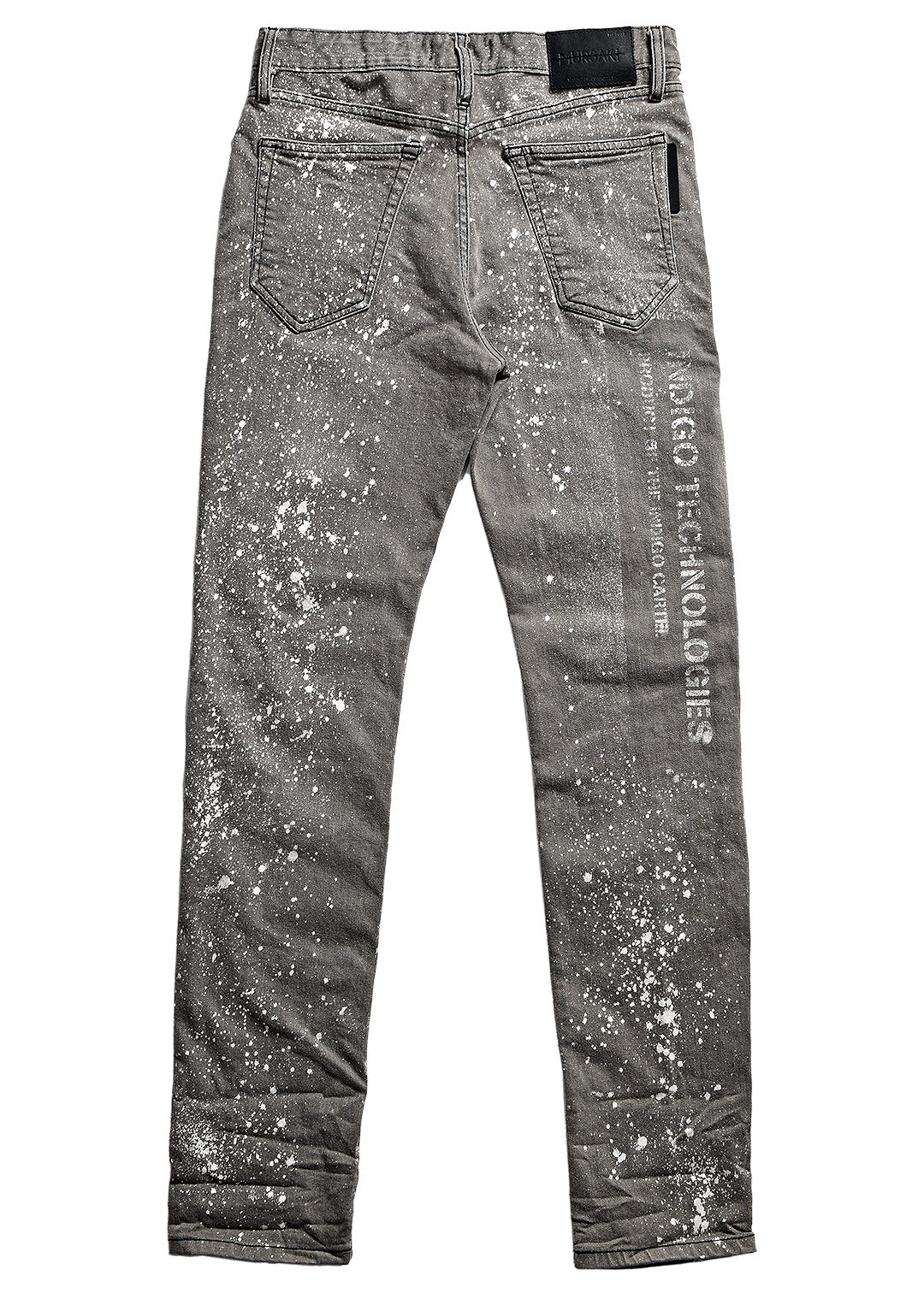 Mursaki F*** Off Jean Light Grey w/Splatter 336-195