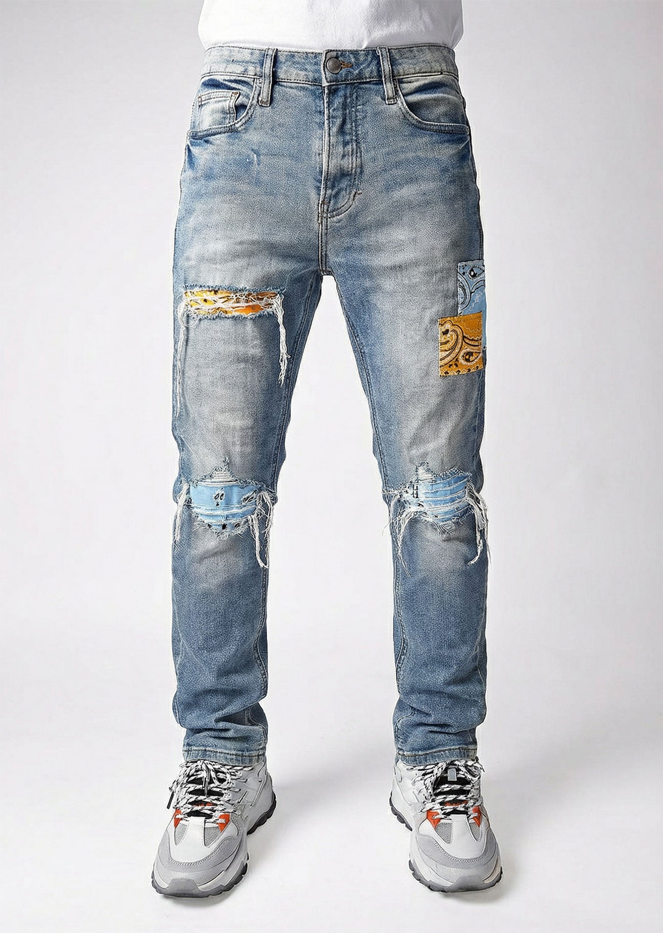 Mursaki Vert Jean 5 Year Deep Indigo 339-104