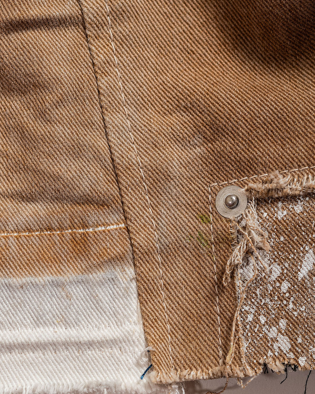 Mursaki Denim Chop Shop Short (Tobacco) 345-080