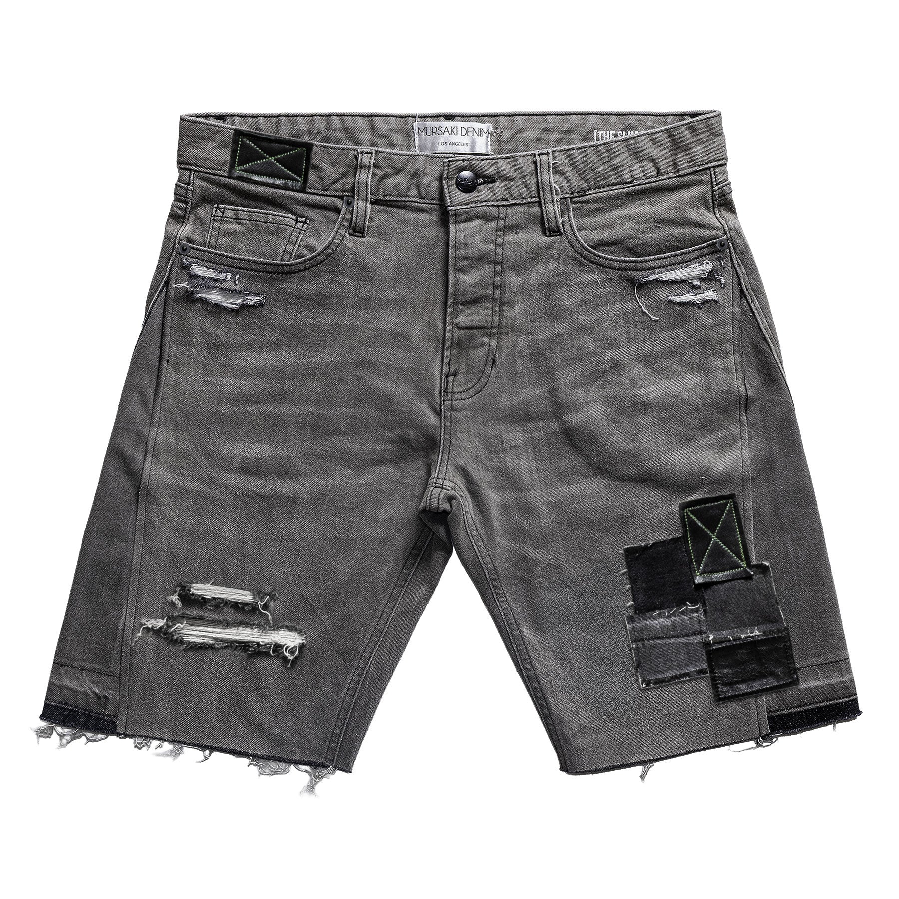 Mursaki 'Doc' Flared Short 355-013SL(Slater/Nappa Leather)