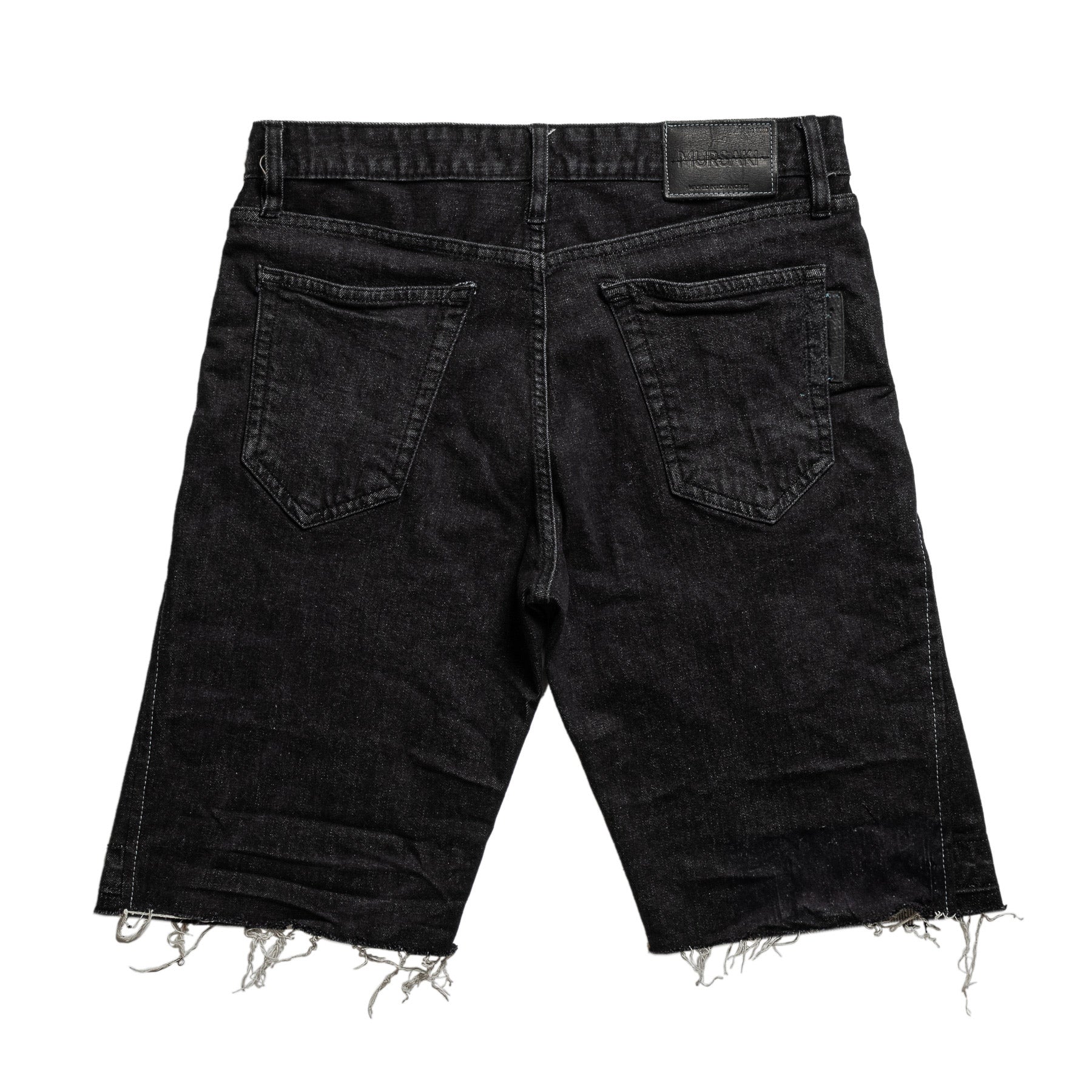 Mursaki Bane Flared Short 346-000 (Raw Black)