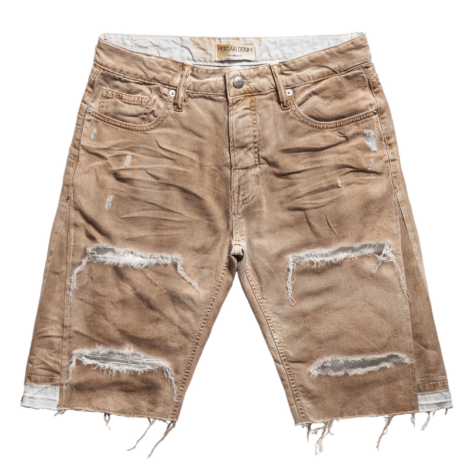 Mursaki Clyde Flared Short (Tobacco) 346-080
