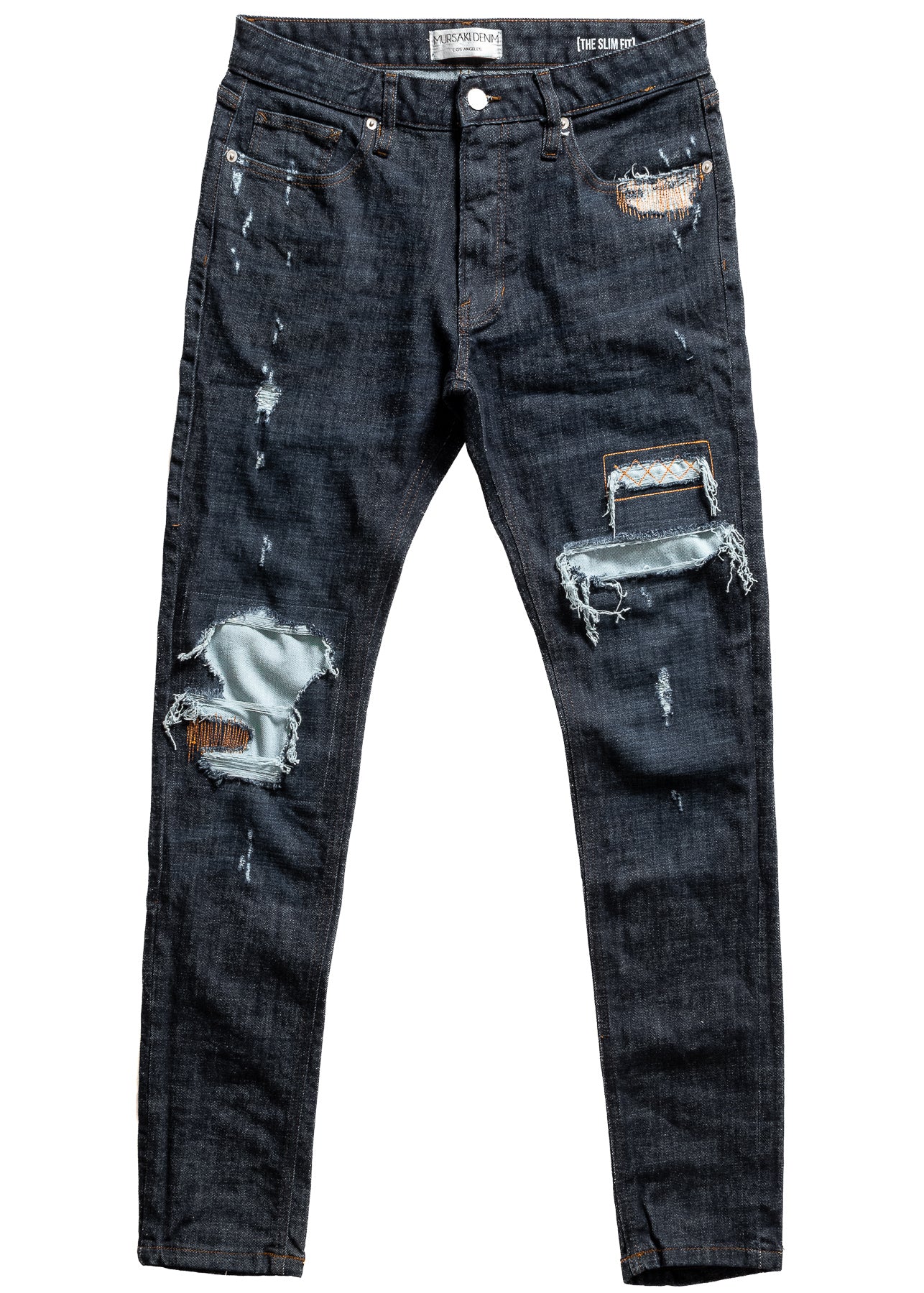 Mursaki Denim Brute Repair Jean (Rinse Indigo) 340-109DB