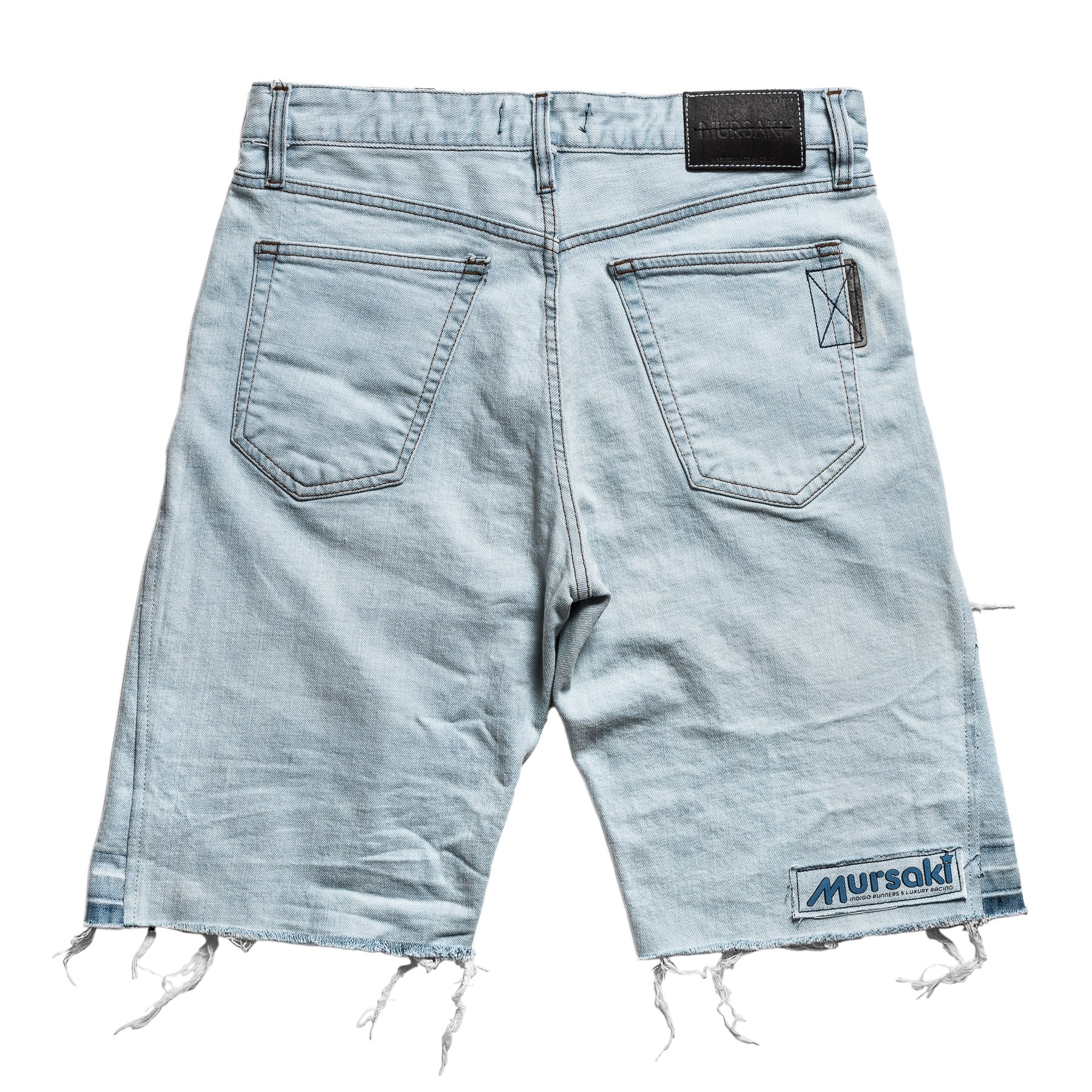 Mursaki Denim Chop Shop Short (Light Blue) 345-003