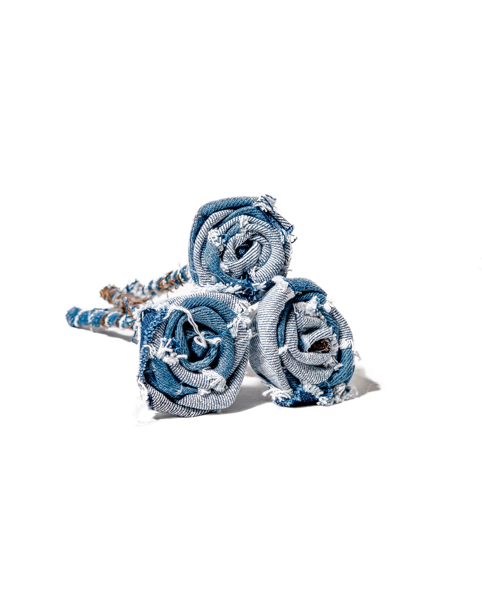 Mursaki Denim Roses