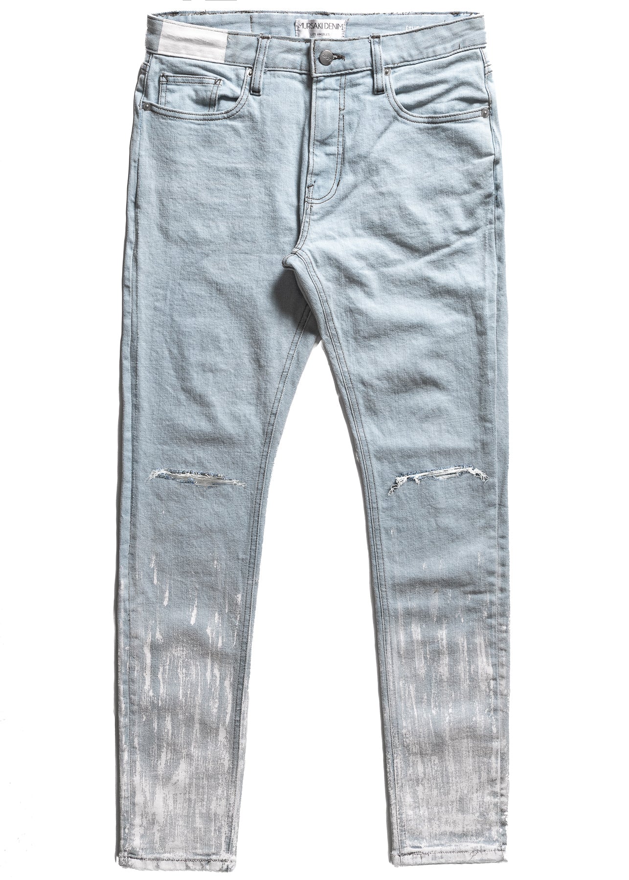 Mursaki Denim Strié Gradient Jean 340-108LB (Light Blue/White)