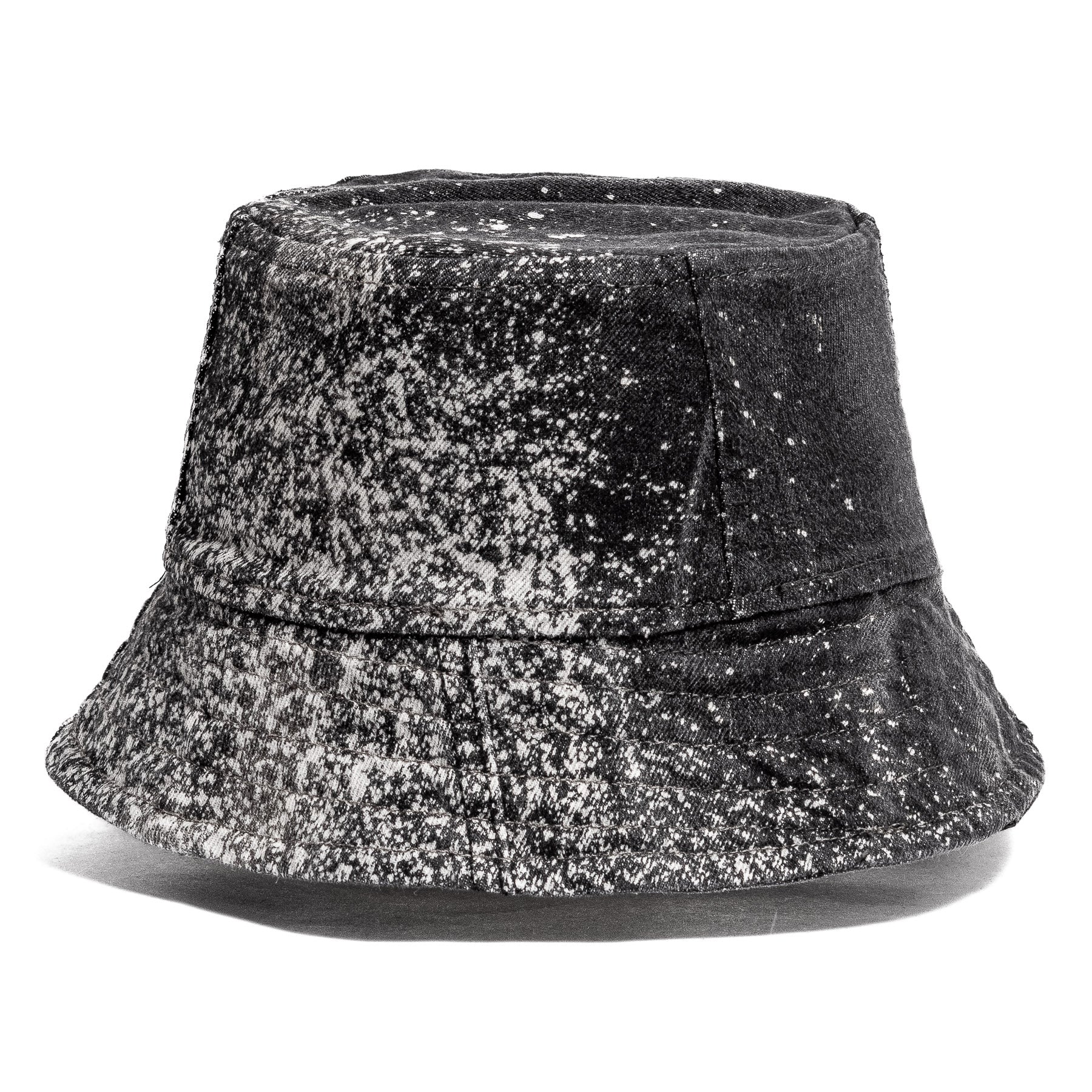 Mursaki Denim Raw Edge Bucket Hat - Rob