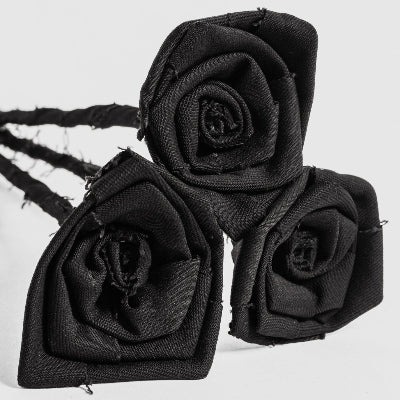 Mursaki Denim Roses