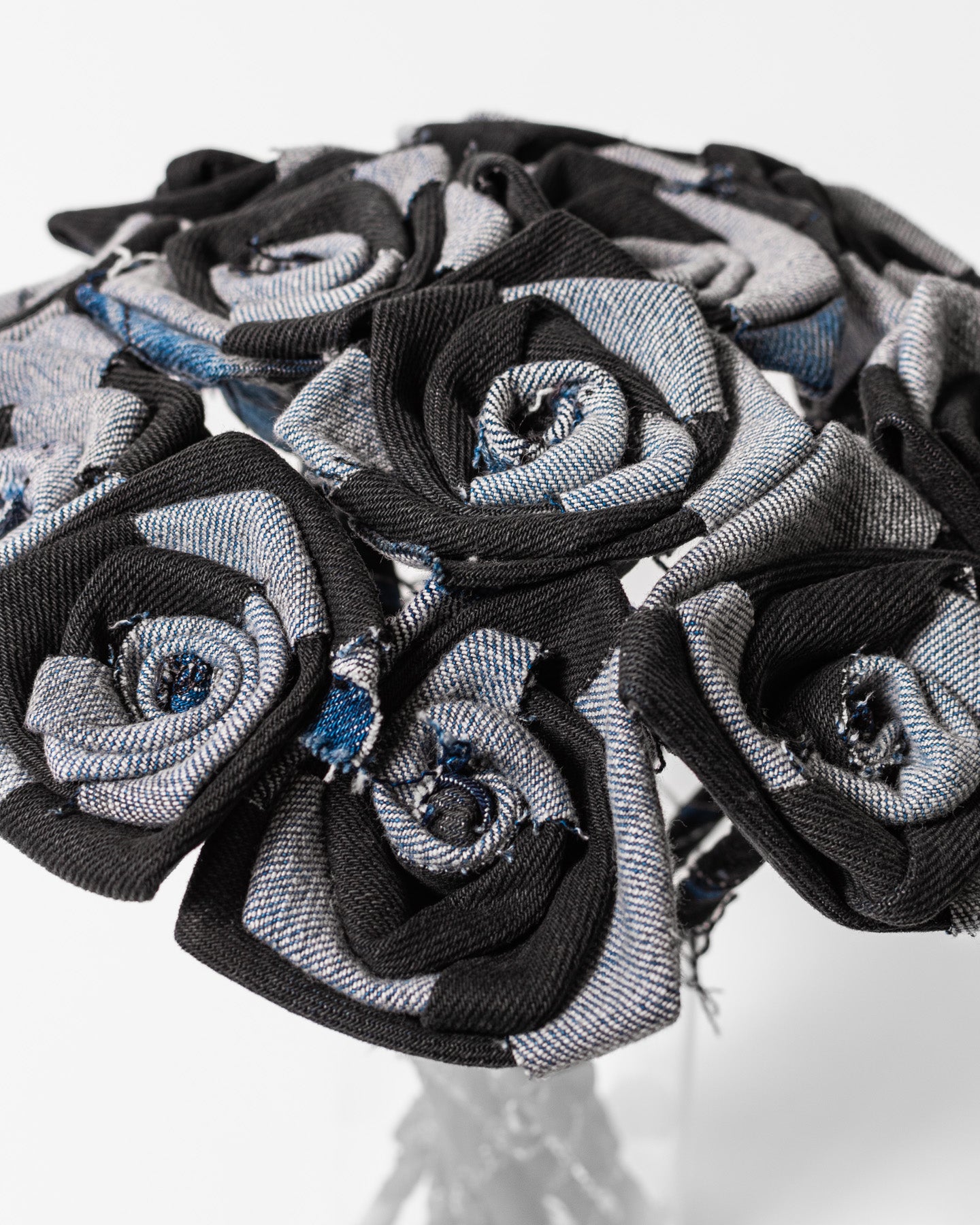 Mursaki Denim Roses