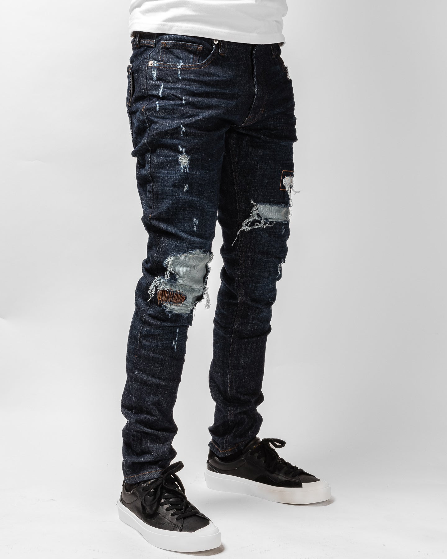 Mursaki Denim Brute Repair Jean (Rinse Indigo) 340-109DB