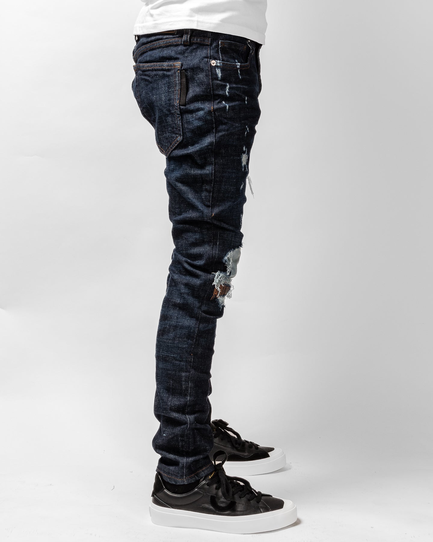 Mursaki Denim Brute Repair Jean (Rinse Indigo) 340-109DB