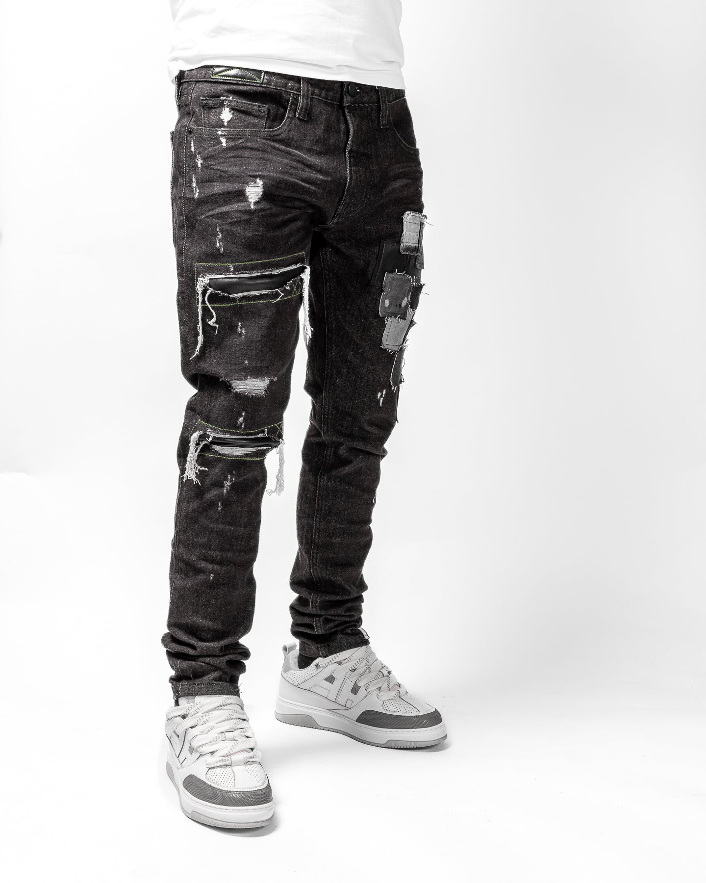 Mursaki Denim Doc Jean 34N-113BL(Bane/Nappa Leather)