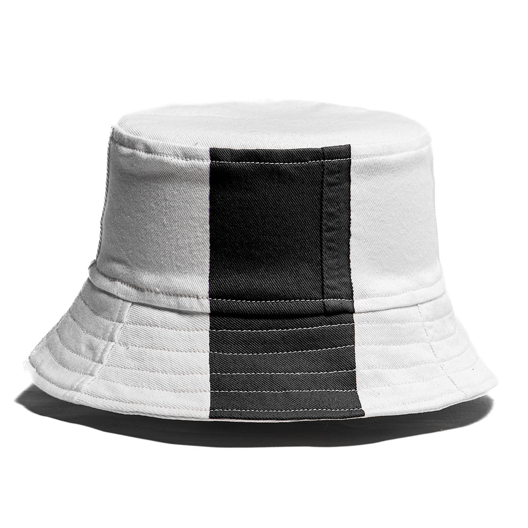 Mursaki Denim Bucket Hat - The Mursaki Stripe (Albus/White Denim)