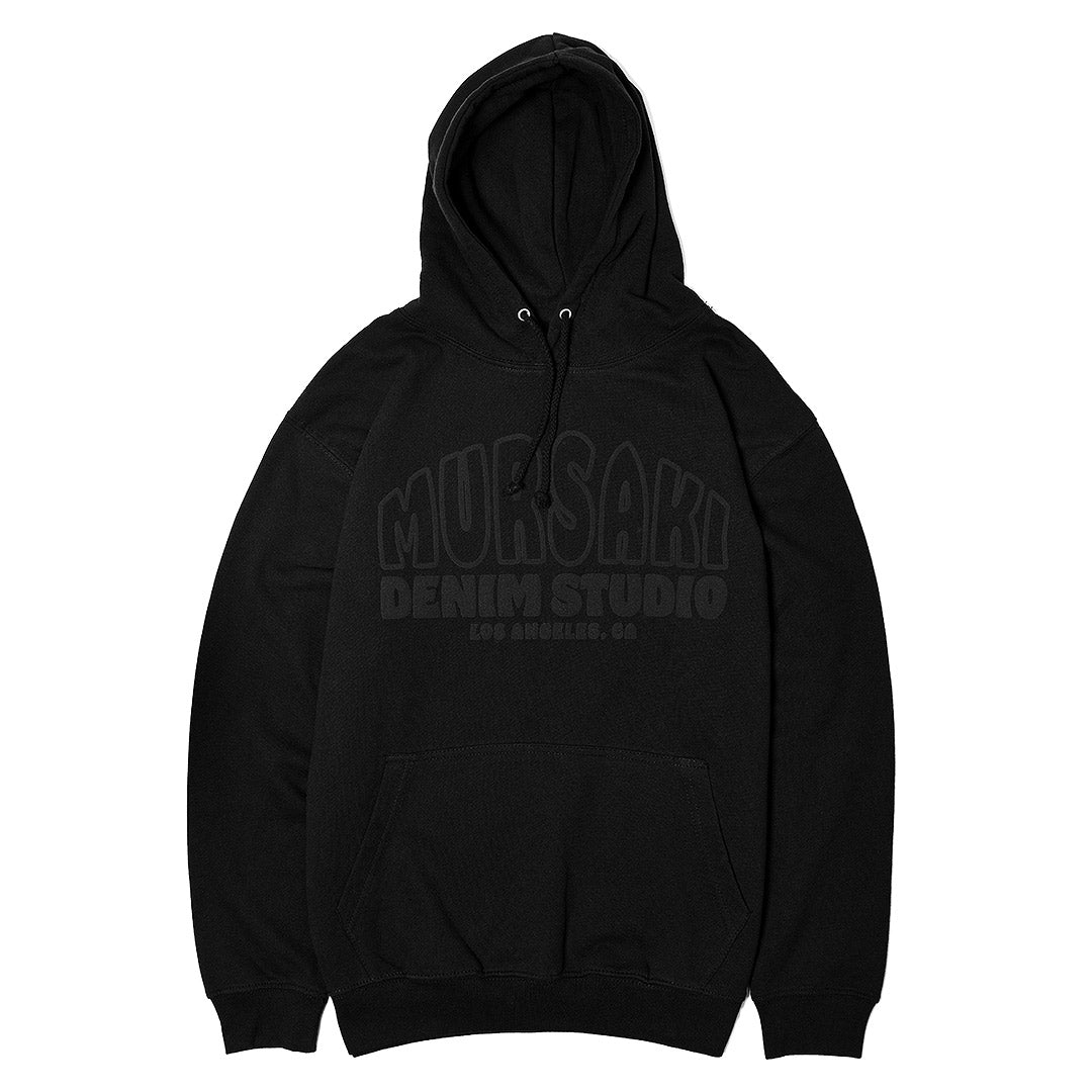 Mursaki Studio Puff Print Pullover Hoodie 320-764 - Mursaki