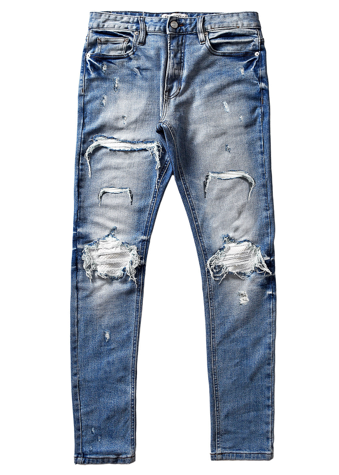 Mursaki Snake Patched Jean 323-1XX - Mursaki