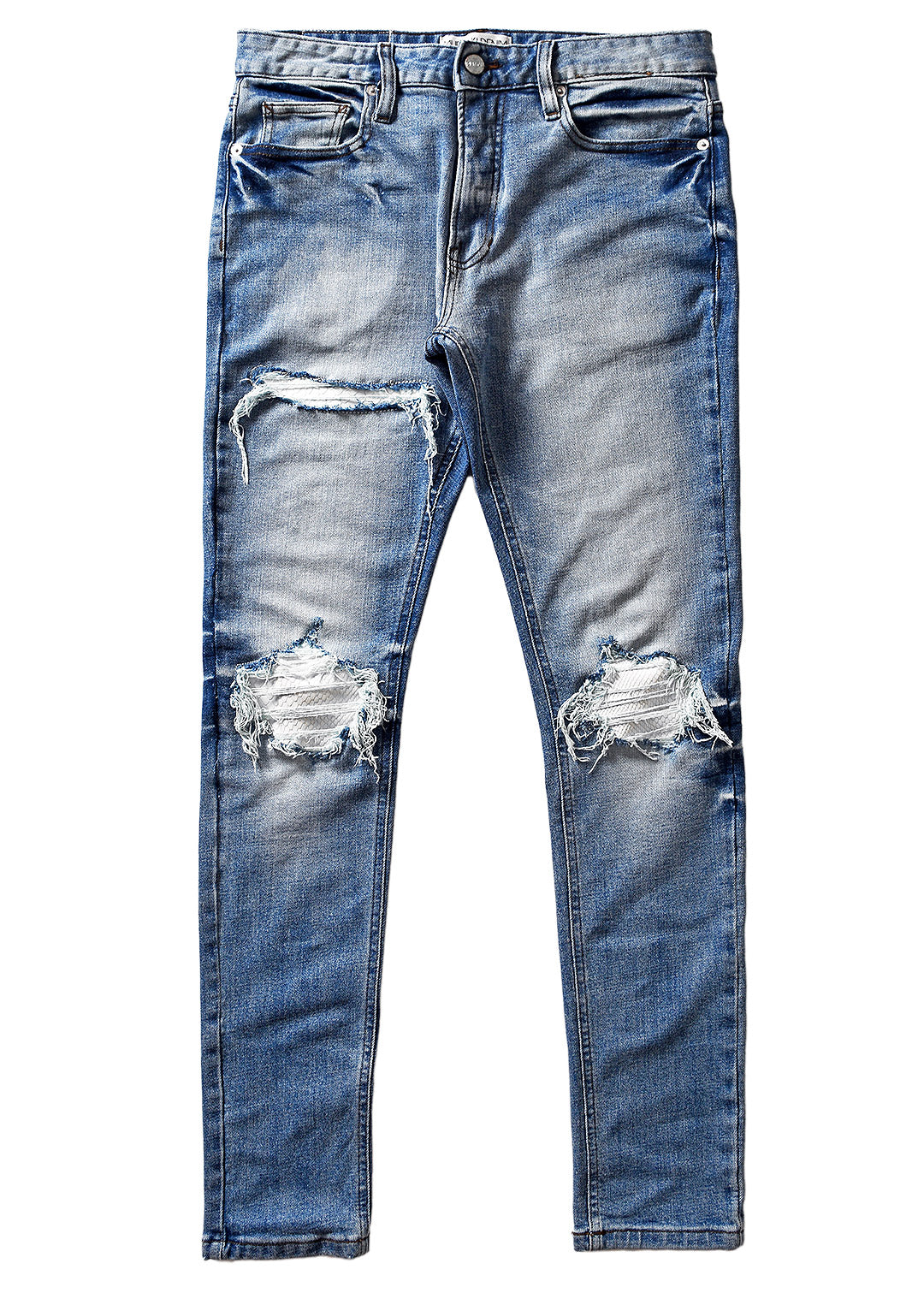 Mursaki Snake Patched Jean 323-1XX - Mursaki