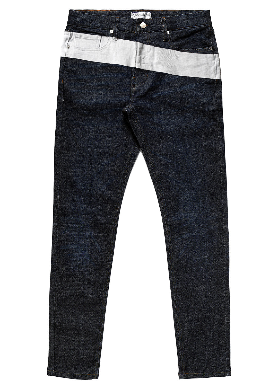 Mursaki OG Stripe Jean - Raw Indigo/Color - Mursaki