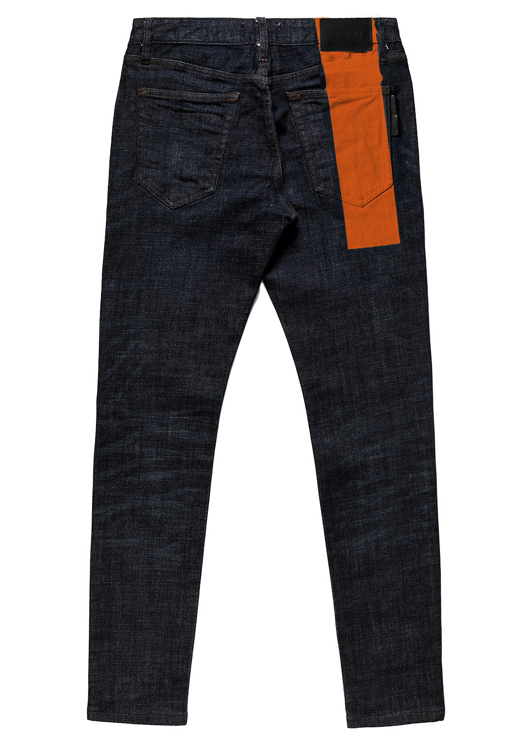Mursaki V2 Stripe Jean - Raw Indigo/Color - Mursaki
