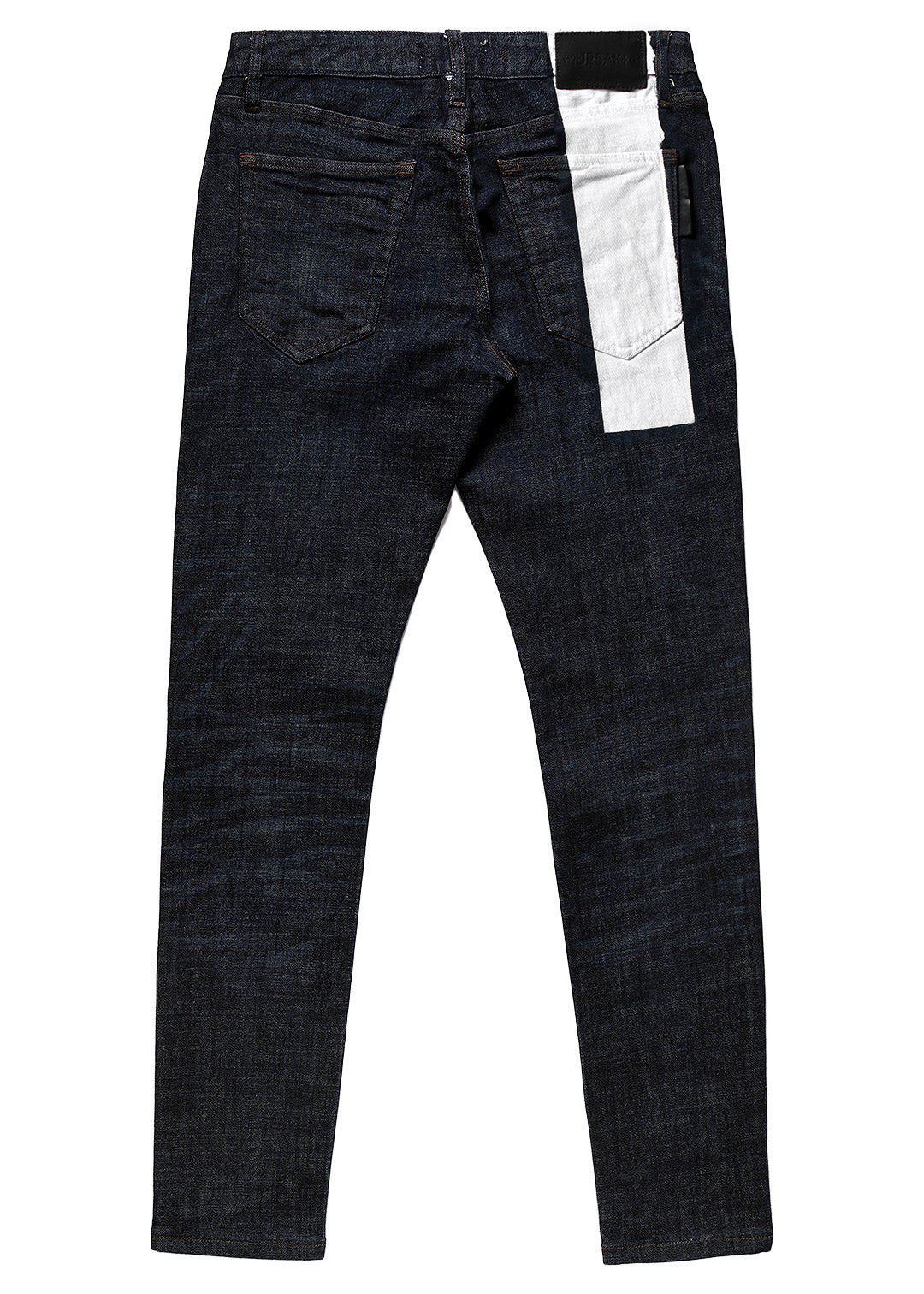 Mursaki V2 Stripe Jean - Raw Indigo/Color - Mursaki