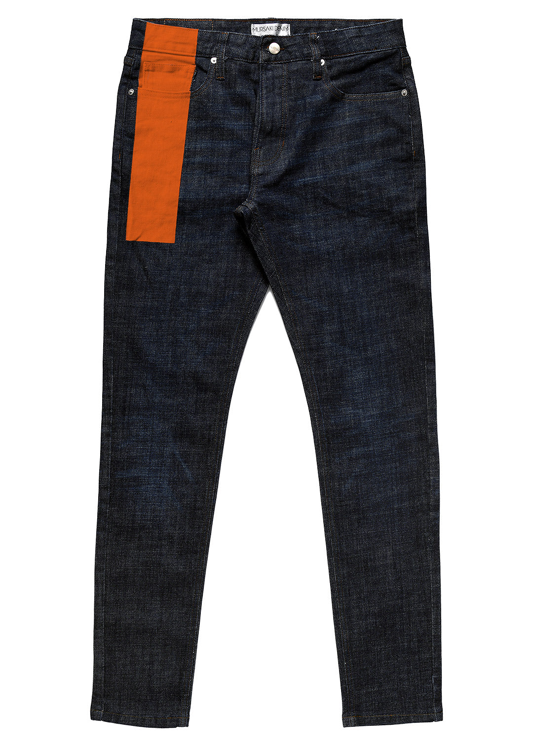 Mursaki V2 Stripe Jean - Raw Indigo/Color - Mursaki