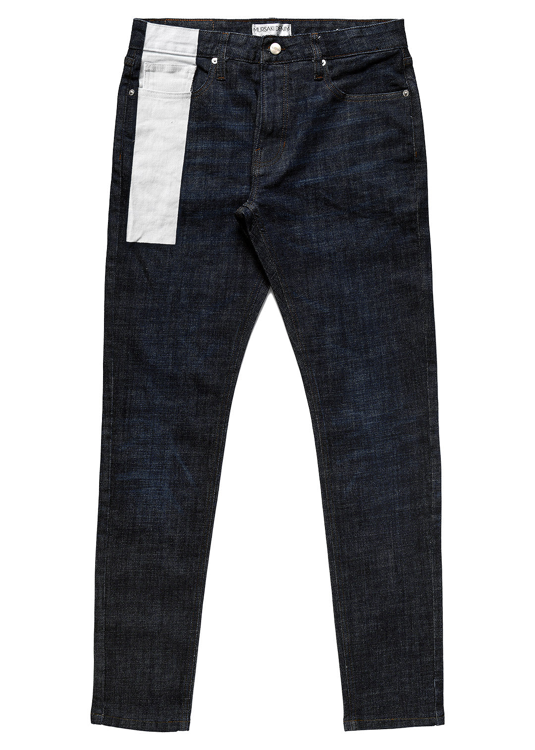 Mursaki V2 Stripe Jean - Raw Indigo/Color - Mursaki