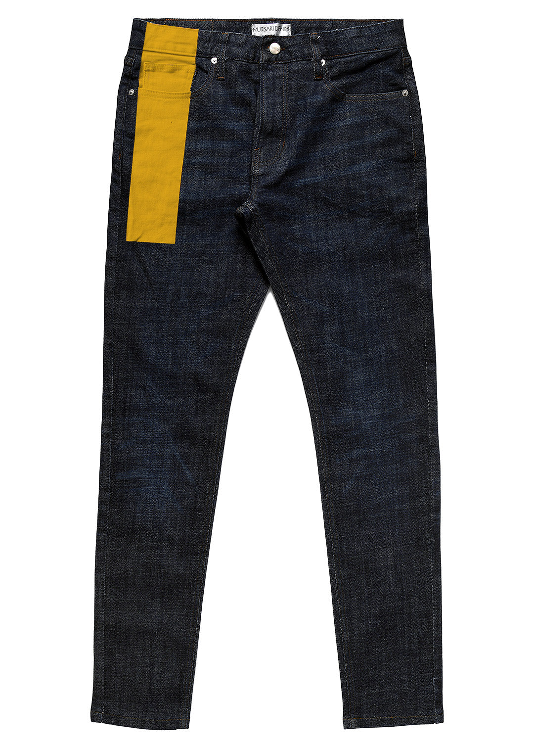 Mursaki V2 Stripe Jean - Raw Indigo/Color - Mursaki