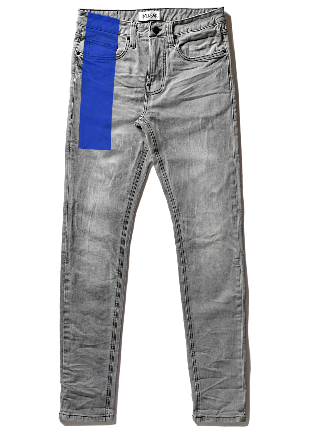 Mursaki V2 Stripe Jean - Slater Jean/Color