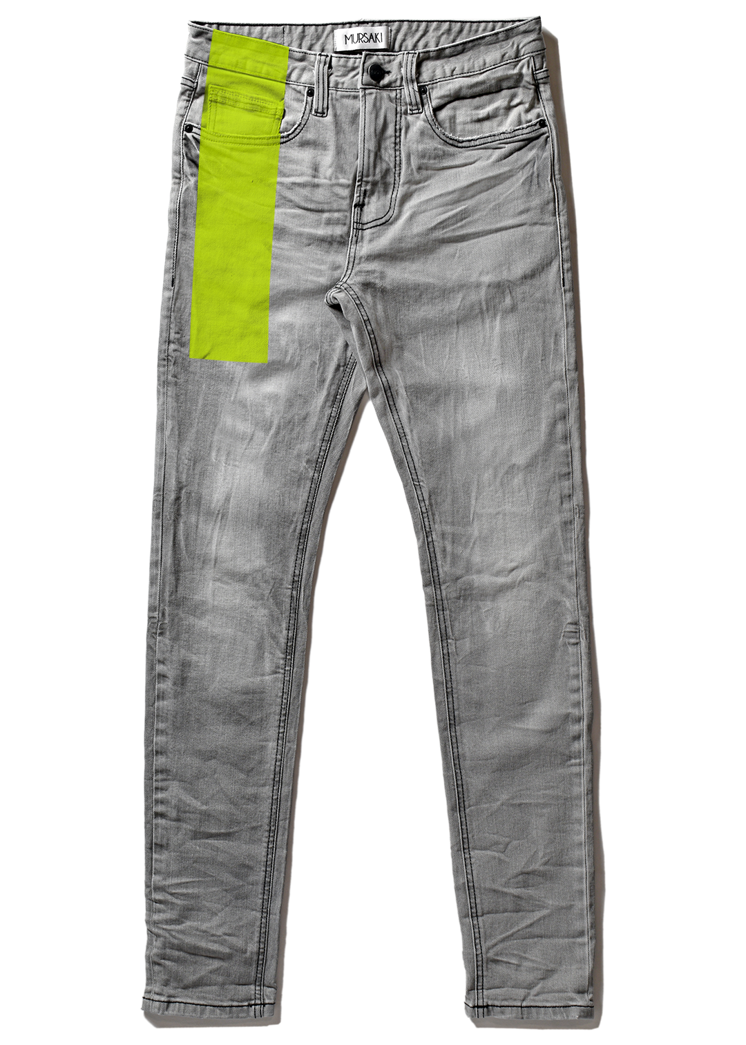 Mursaki V2 Stripe Jean - Slater Jean/Color