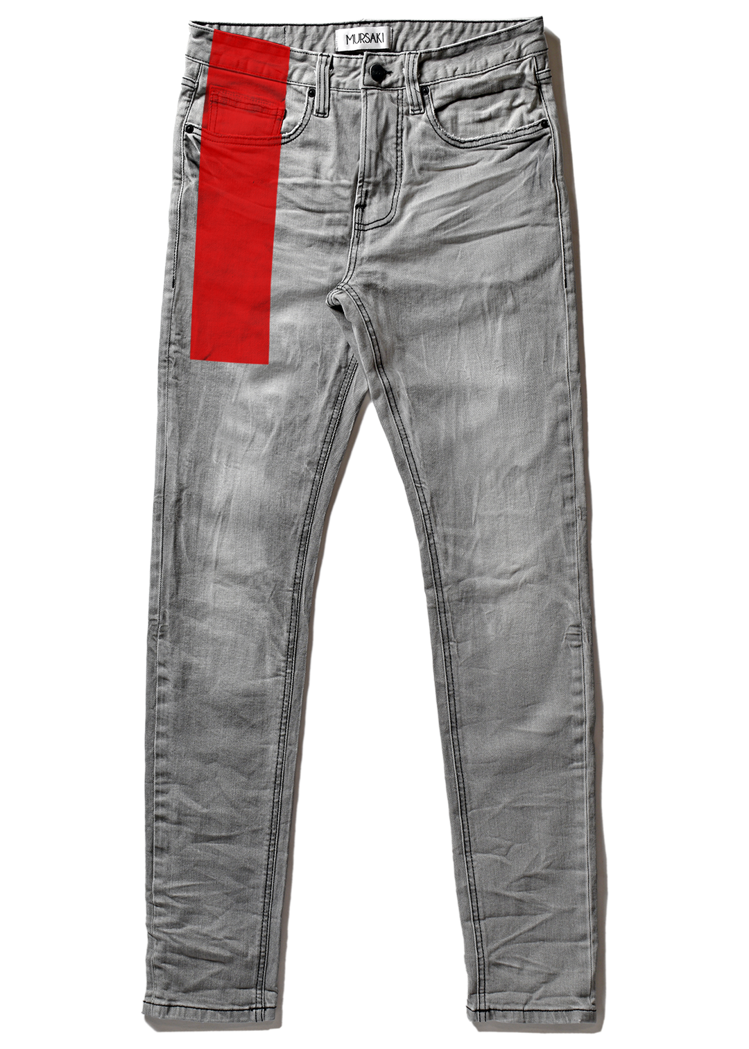 Mursaki V2 Stripe Jean - Slater Jean/Color