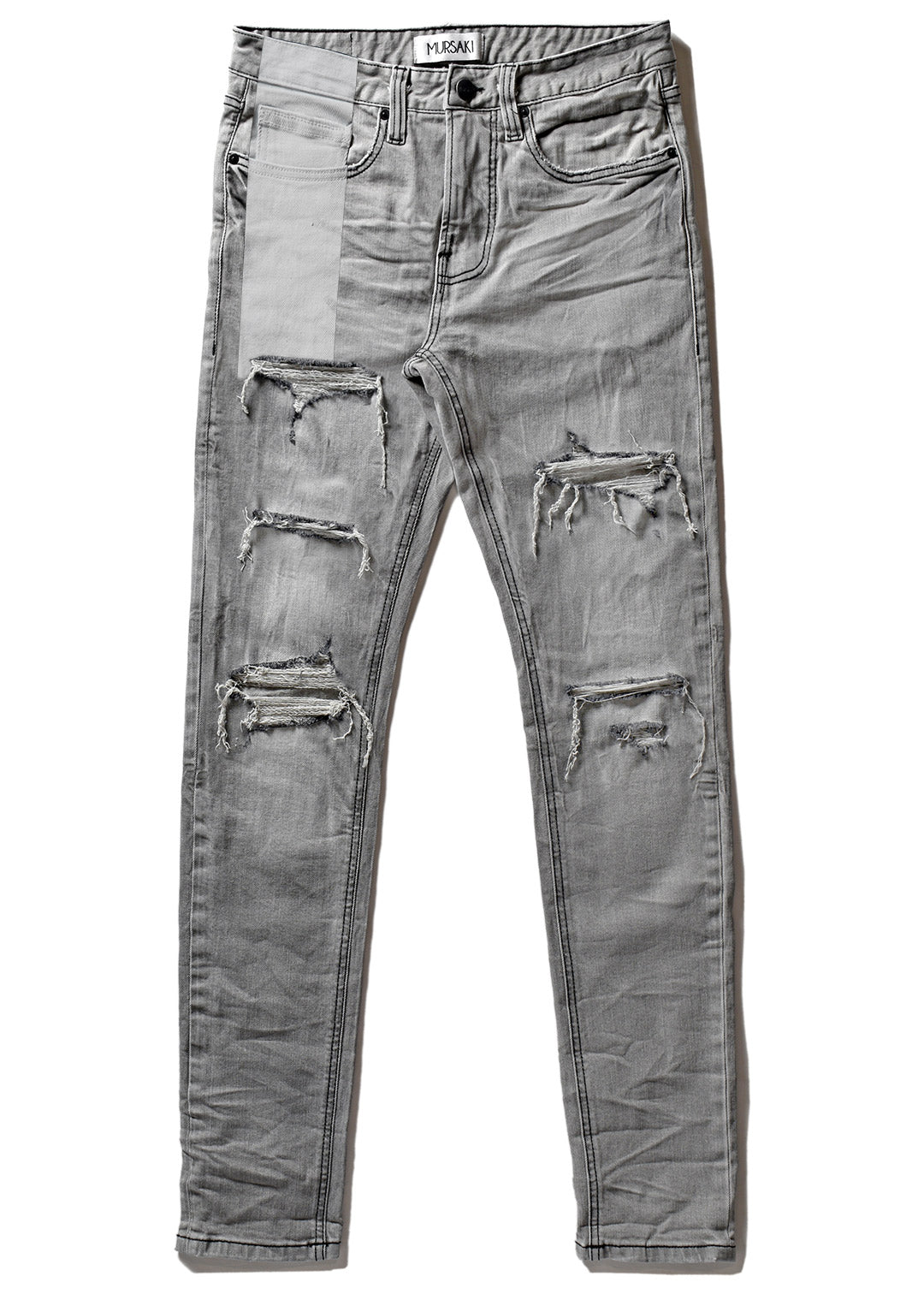 Mursaki V2 Stripe Jean - Slater Jean/Color