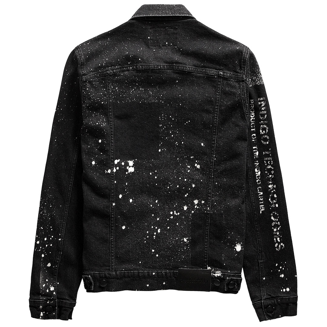 Mursaki F*** Off Jacket Black w/ Splatter 333-488