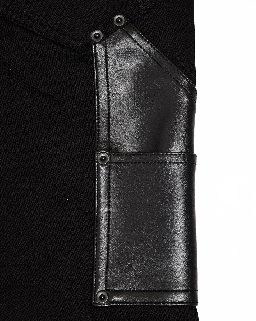 Mursaki Denim Double Knee Work Jean 308-107DKB - Black/Choose - Mursaki