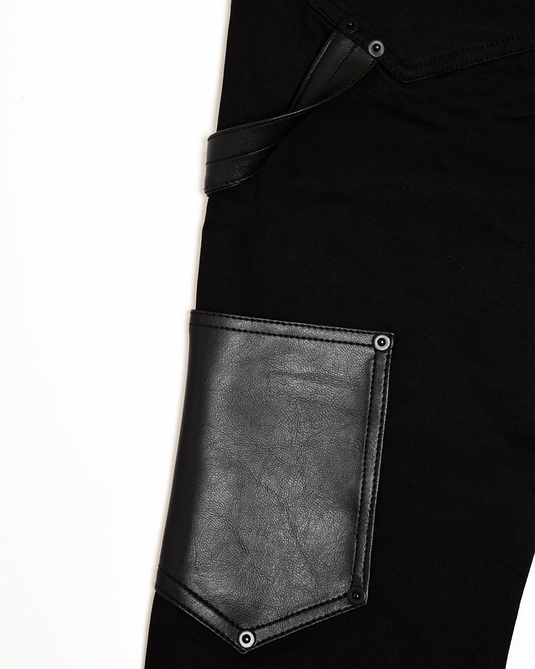 Mursaki Denim Double Knee Work Jean 308-107DKB - Black/Choose - Mursaki