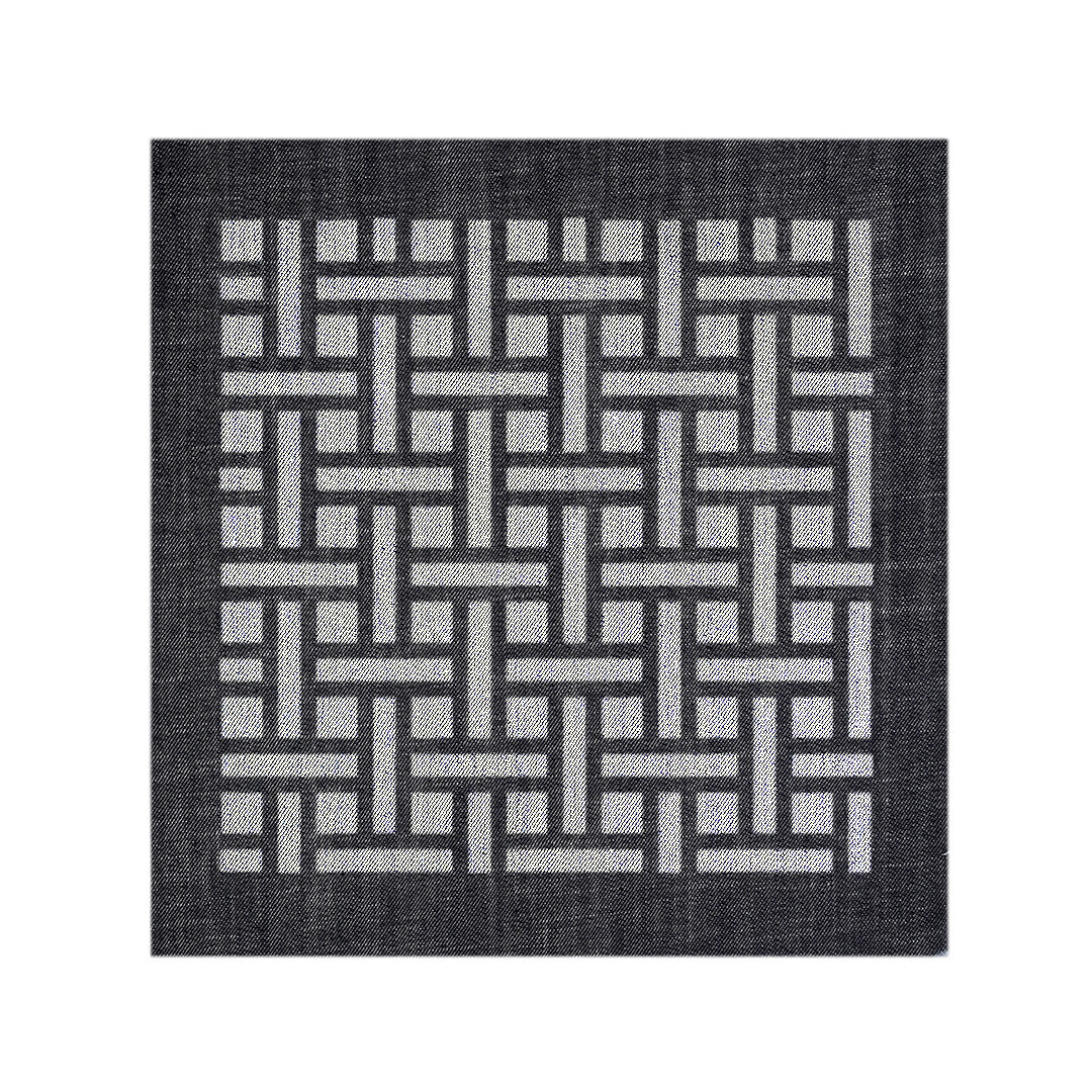 Mursaki Denim Canvas Art - The Weave - Mursaki