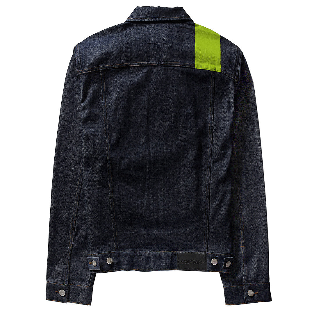 Mursaki Stripe Jacket - Raw Indigo/Color