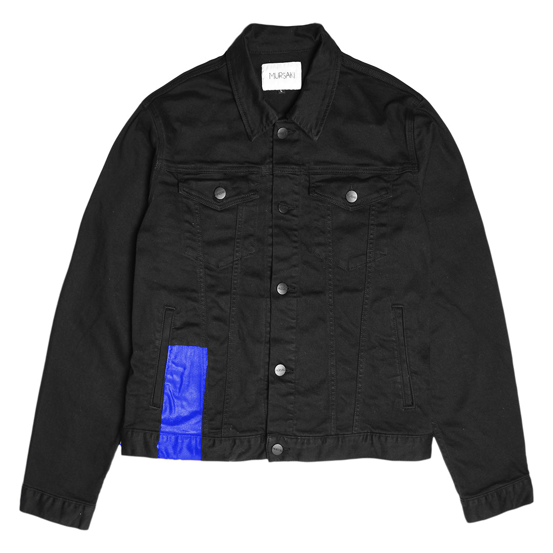 Mursaki Stripe Jacket - Bottom Black/Color - Mursaki