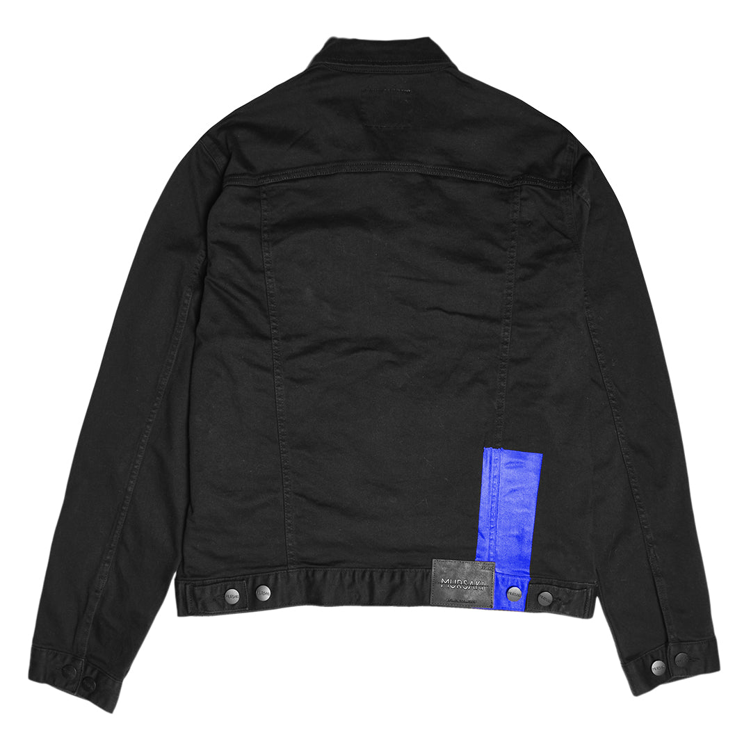 Mursaki Stripe Jacket - Bottom Black/Color - Mursaki
