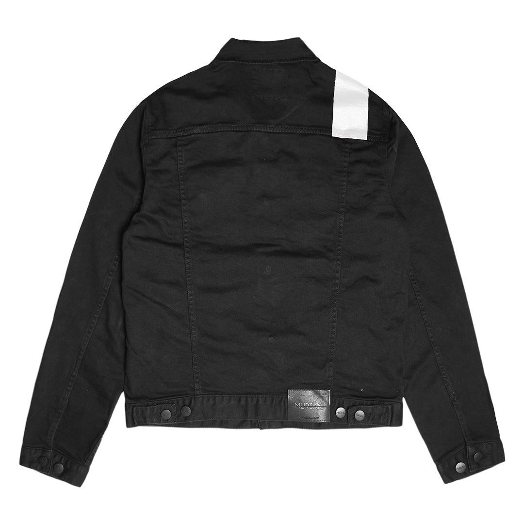 Mursaki Stripe Jacket - Top Black/Color - Mursaki