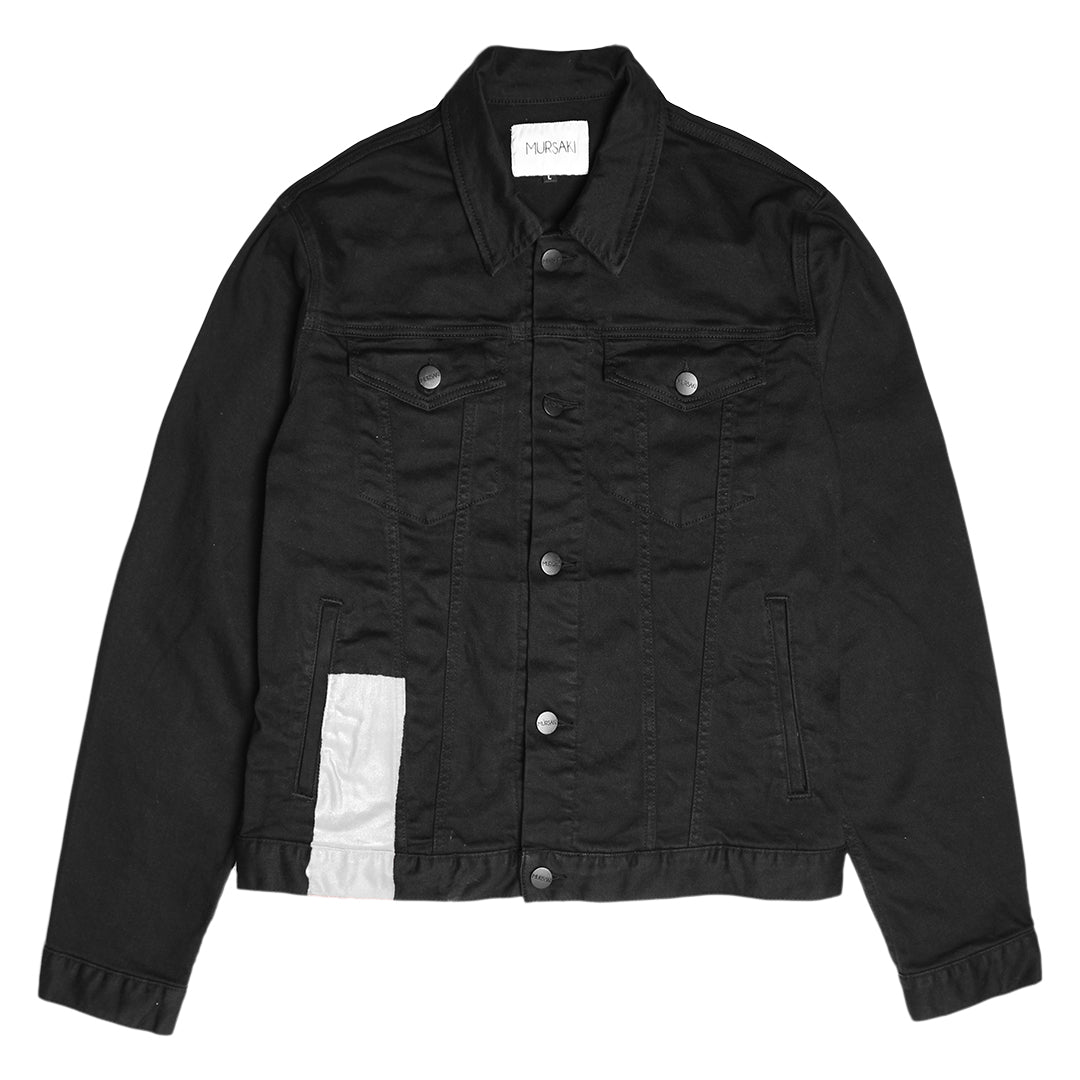 Mursaki Stripe Jacket - Bottom Black/Color - Mursaki