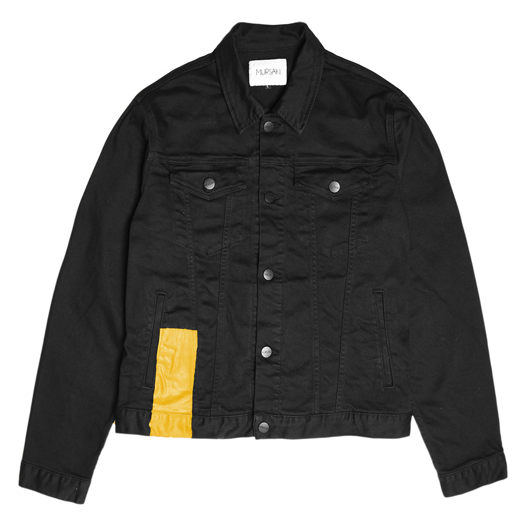 Mursaki Stripe Jacket - Bottom Black/Color - Mursaki