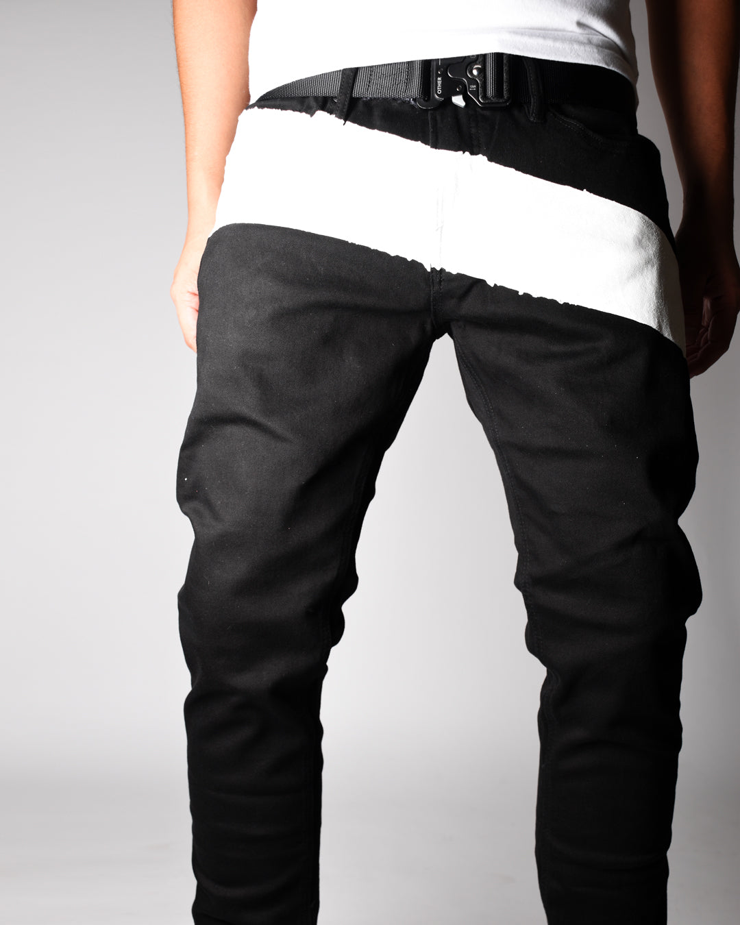 Mursaki OG Stripe Jean - Black/Color - Mursaki