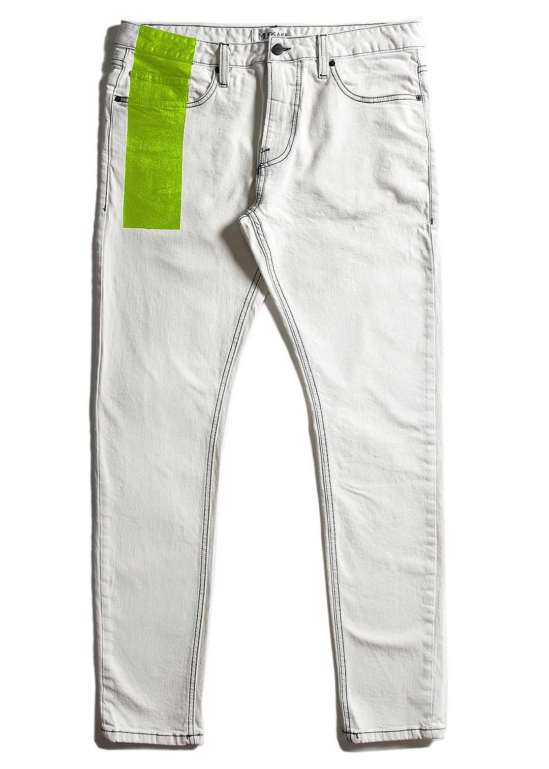 Mursaki V2 Stripe Jean - White/Color - Mursaki