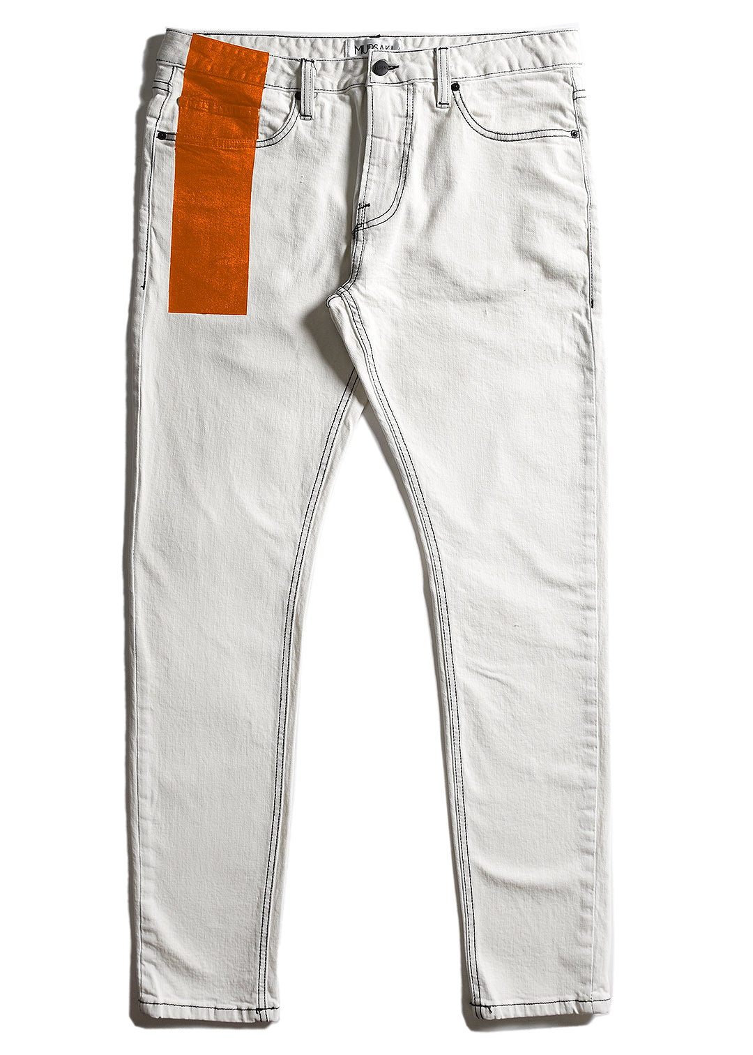 Mursaki V2 Stripe Jean - White/Color - Mursaki
