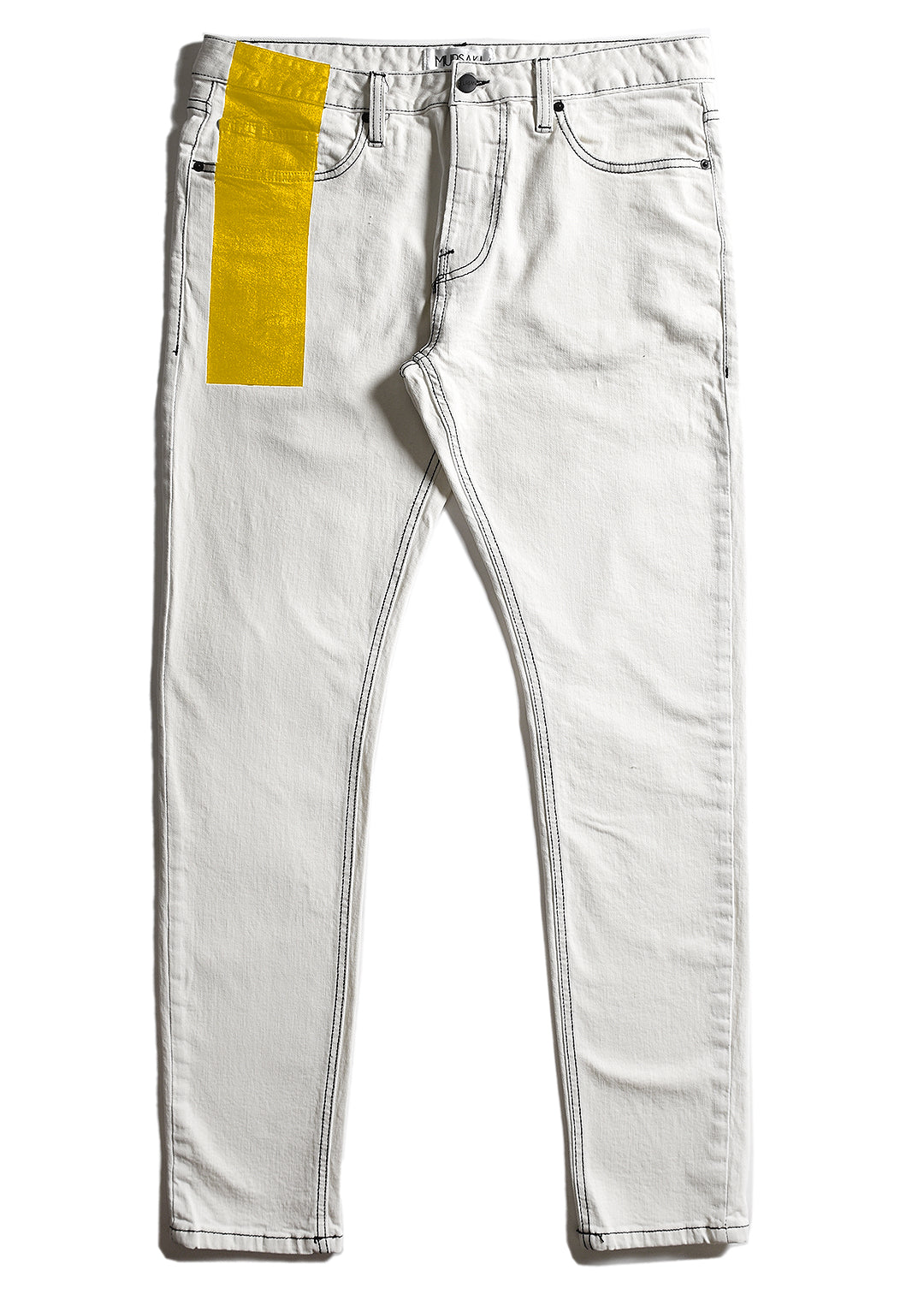 Mursaki V2 Stripe Jean - White/Color - Mursaki