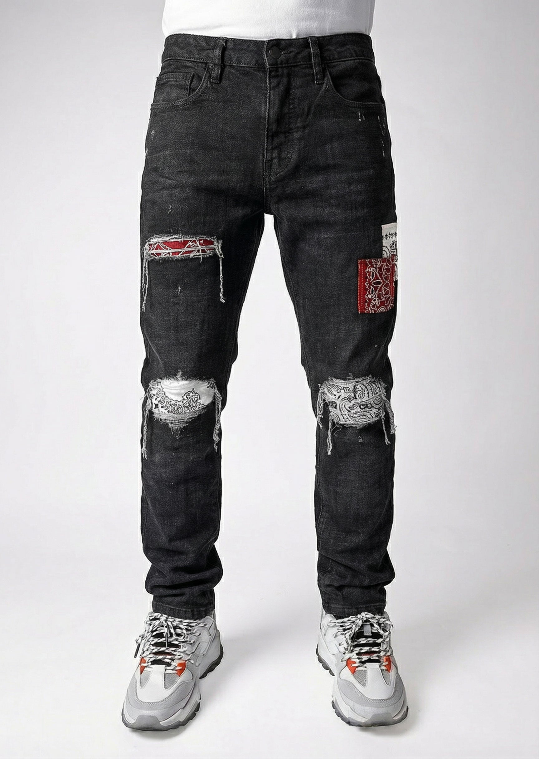 Mursaki Vert Jean Rinse Black 339-105