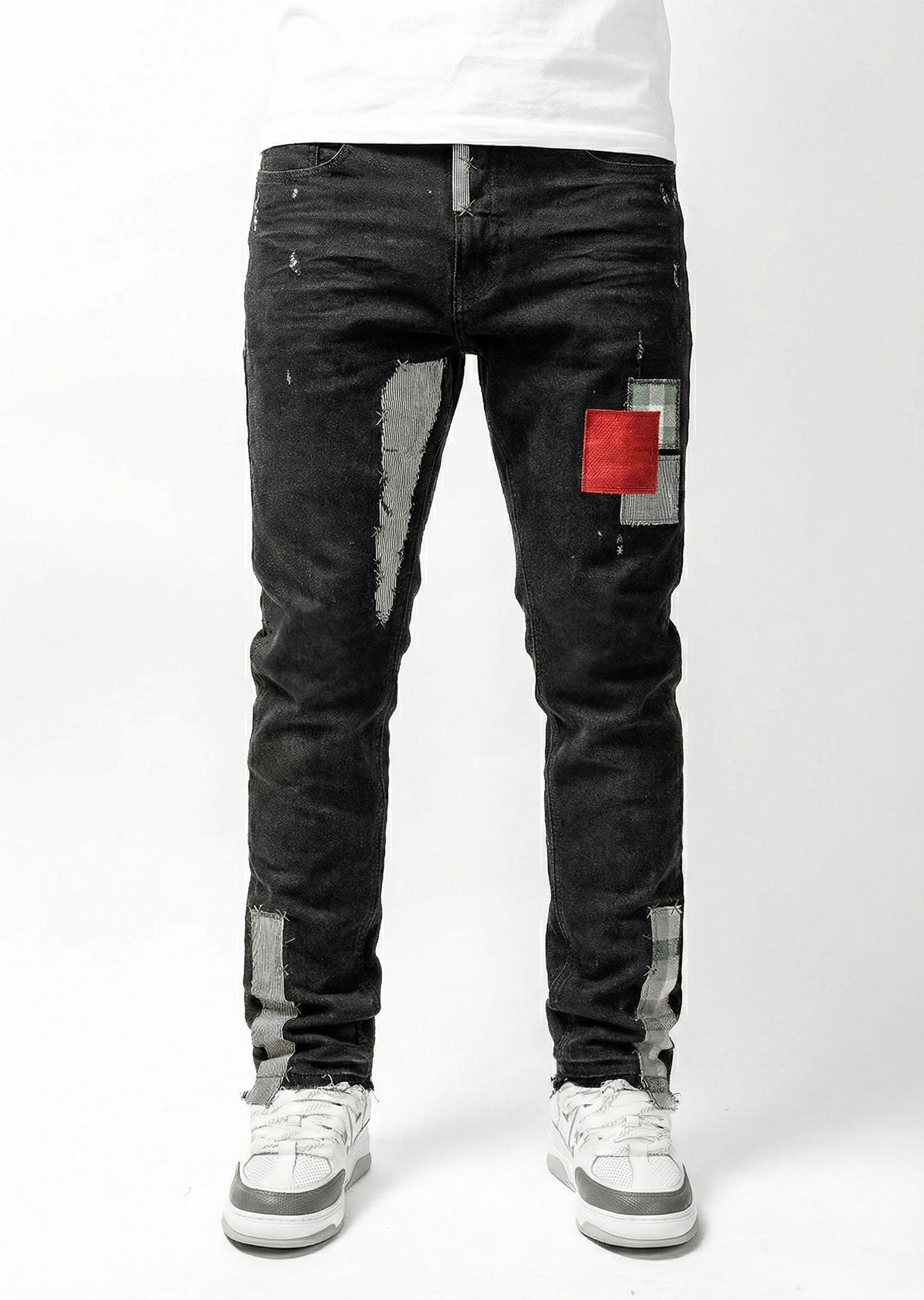 Mursaki Hickory Repair Rinsed Black 33N-107