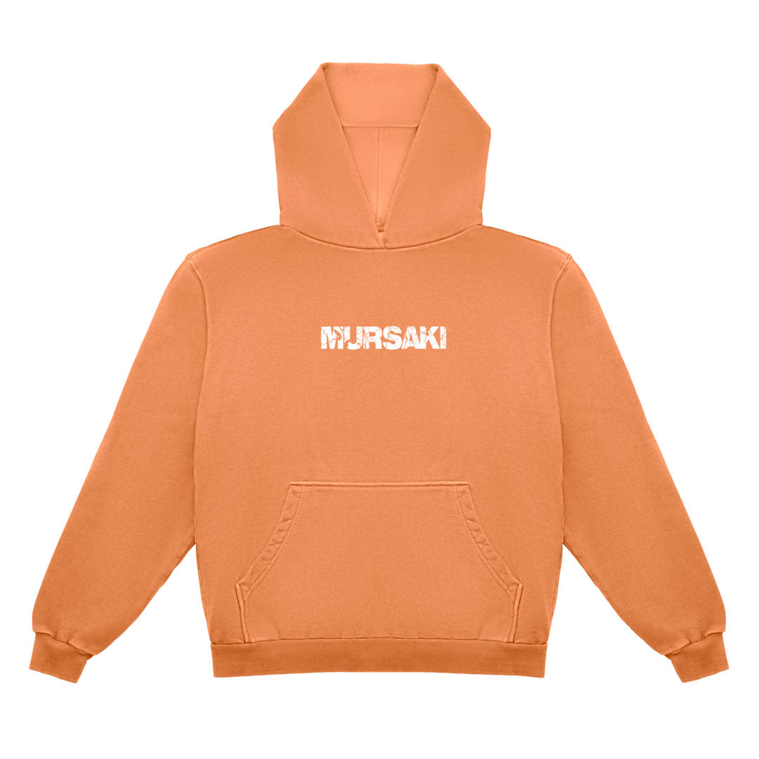 Mursaki Barren Pullover Hoodie Tangelo 360-751T